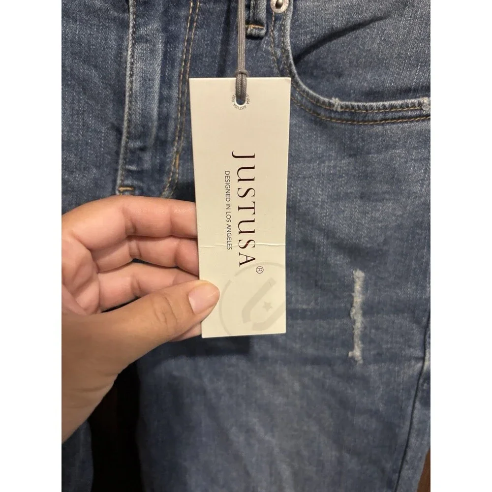 Just USA Size 27/4 Women’s Skinny Capri Jeans NWT